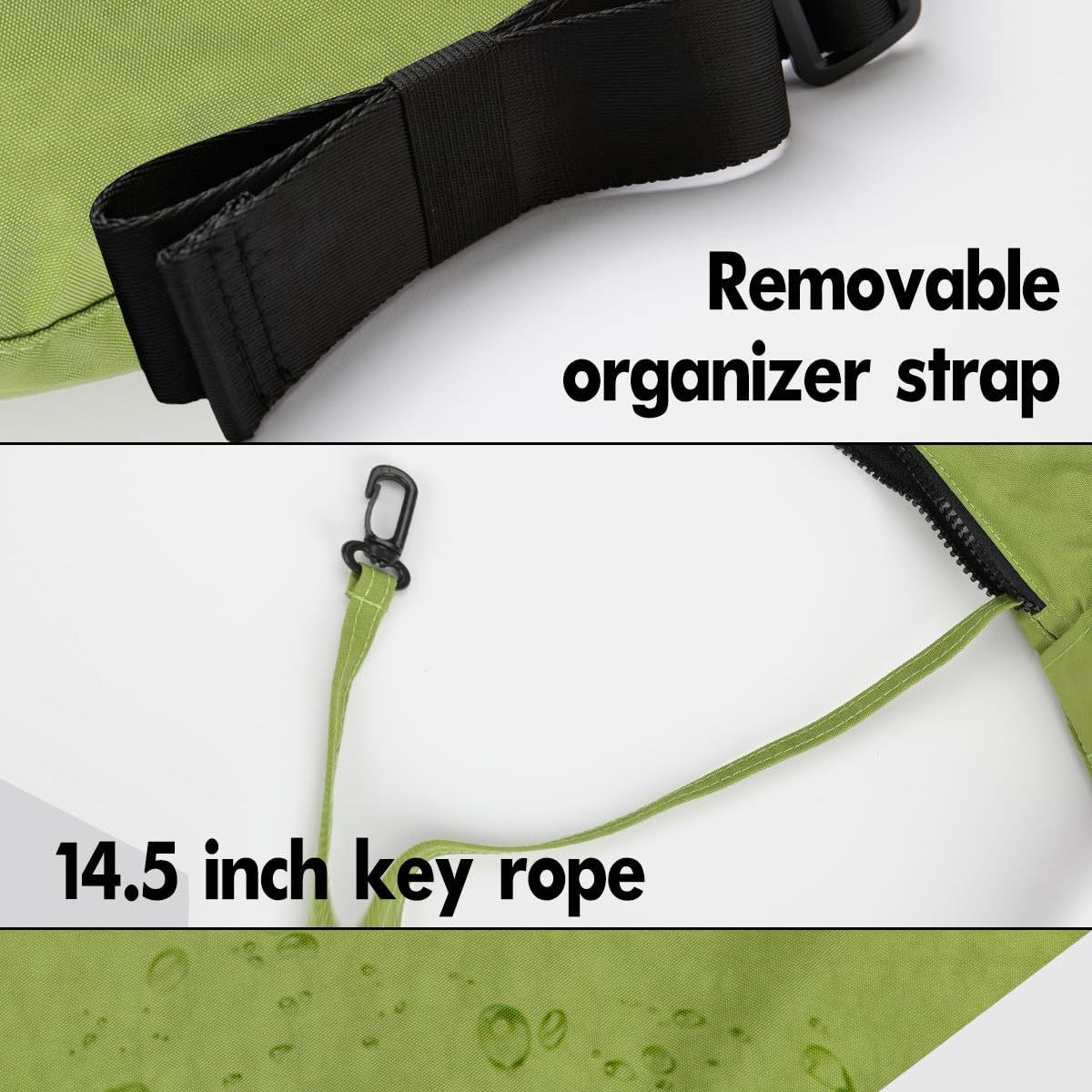 Nylon Crescent Bag