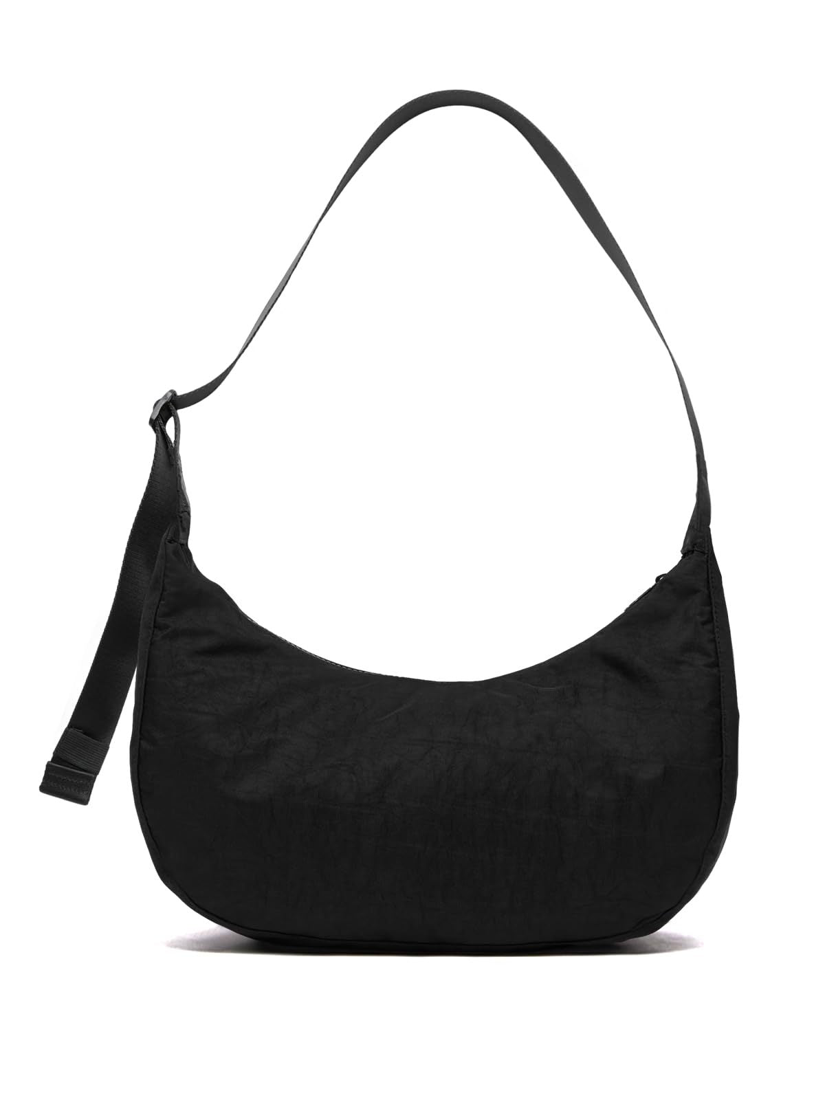 black nylon bag
