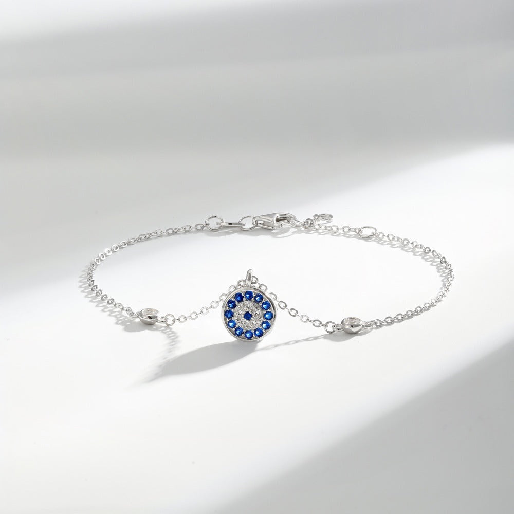 round Evil Eye charm Bracelet 