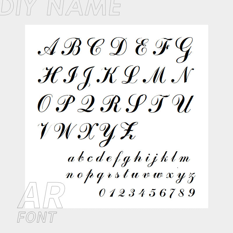 Custom 3 Names Necklace