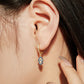 Hand of Hamsa Huggie Earrings - Elm Studio