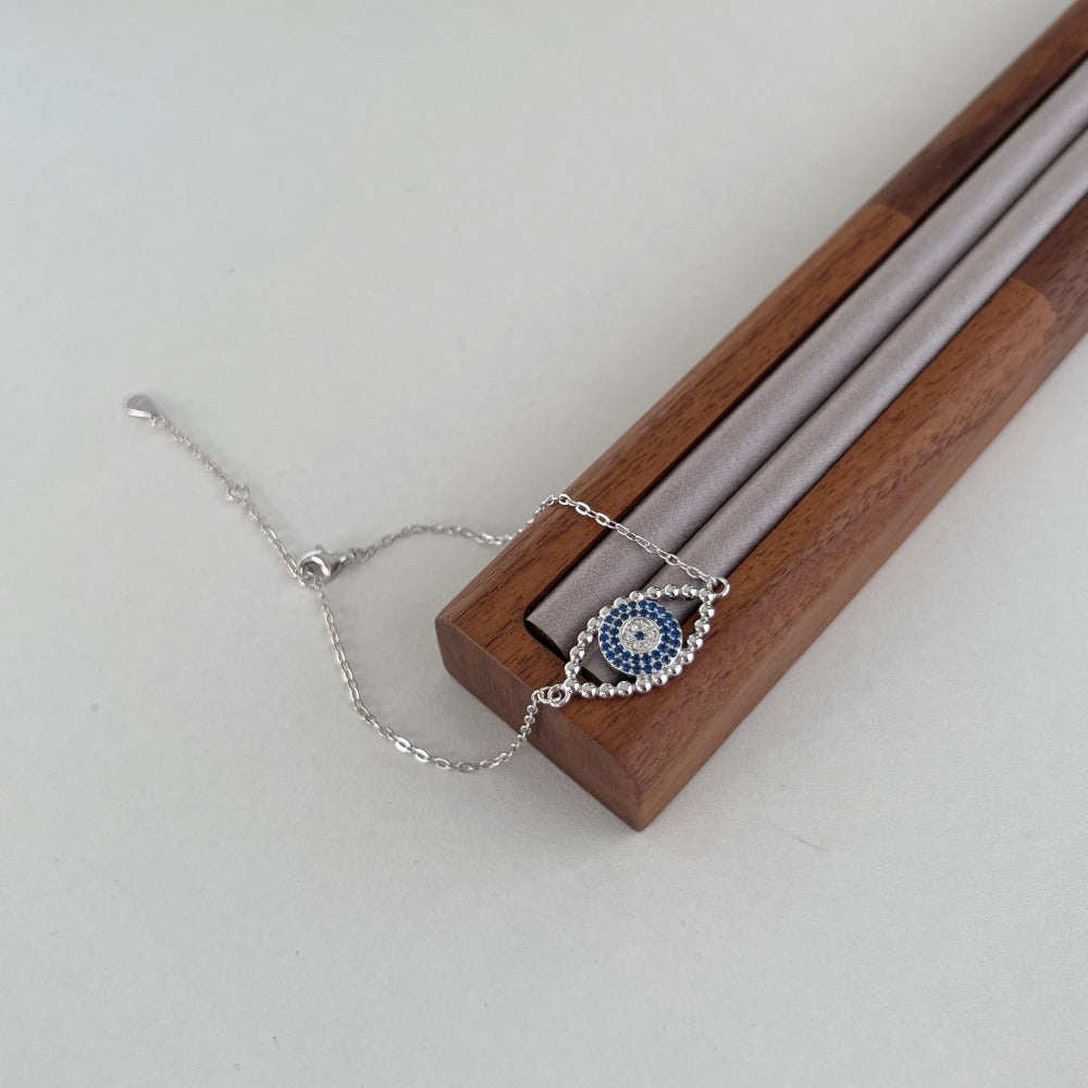 Open Evil Eye Bracelet - Elm Studio