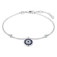 Evil eye charm bracelet