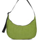 green cross body bag