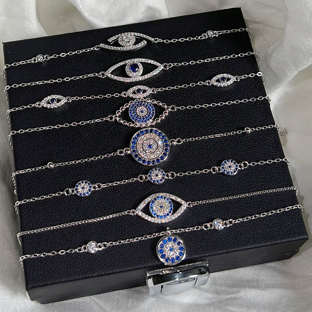 Open Evil Eye Bracelet - Elm Studio