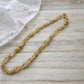 Citrine Necklace, Citrine Choker, Citrine Jewelry, Beaded Necklace, Chip Choker,November Birthstone